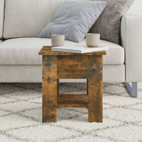 Couchtisch Räuchereiche 40x40x42 cm Holzwerkstoff - Couchtisch ...