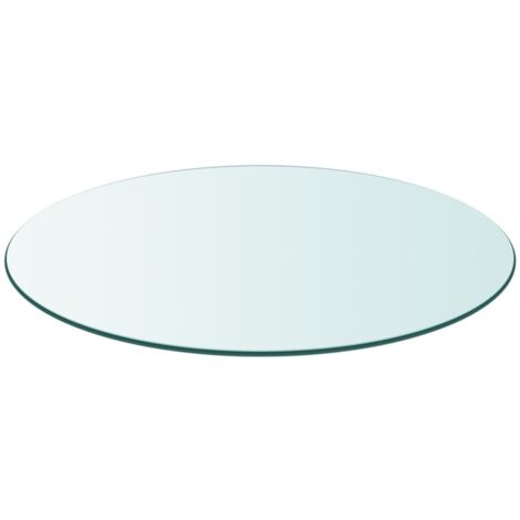 Tischplatte Rund Glas