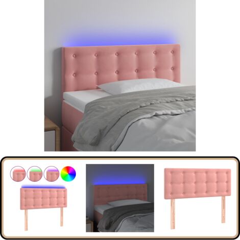 Gepolstertes Kopfteil-Bezug Für Doppelbett – Samt, 180x60 Cm, Rot, Für Holz- & Metallbetten, Waschbar