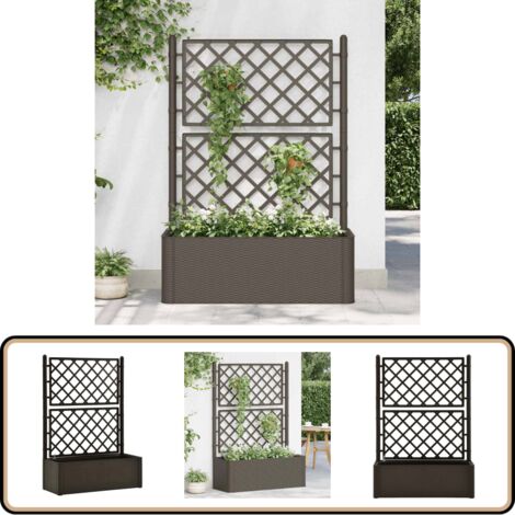 Plastia Blumentopf Doppio Mit Selbstbewässerung – 2-in-1 Design, 13x20 Cm, In Vielen Farben