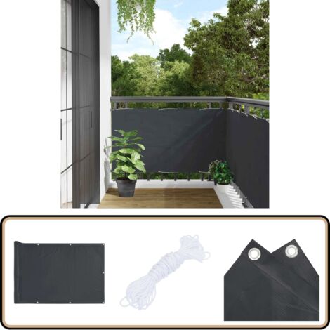 Sichtschutz Für Terrasse & Balkon – HDPE, 130x1000 Cm, Beige, Wetterfest, UV-beständig, Mit Alu-Ösen & Befestigungszubehör