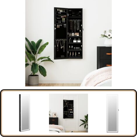 Schmuckschrank Hängend Mit LED-Beleuchtung,LED Abs Produktbild-Vorschau 8