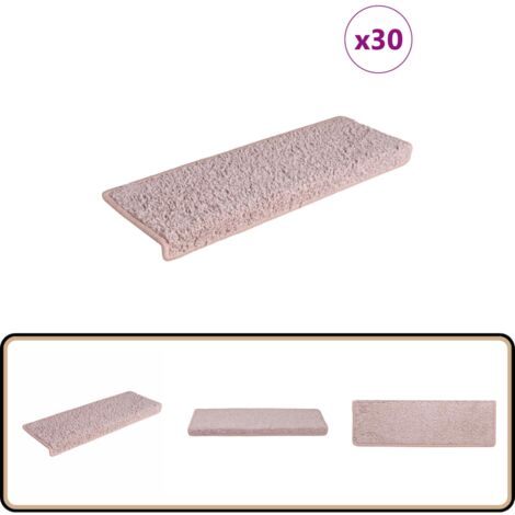 VidaXL Stufenmatten Set – 5-teilig, Selbstklebend, 65x21x4 Cm, Rutschfest & Langlebig
