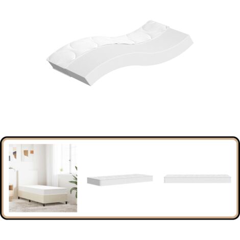 vidaXL Kindermatratze Bonnell-Federkern Mittel 80x160 cm (1/5)