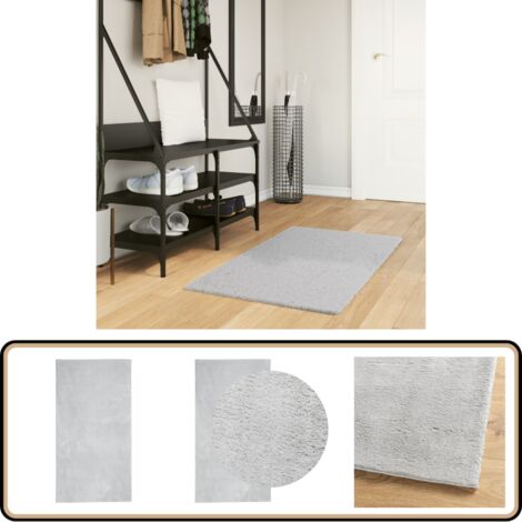 Runder Teppich 60 Cm Waschbar - Kurzflor & Rutschfest | Für Wohnzimmer, Kinderzimmer, Schlafzimmer