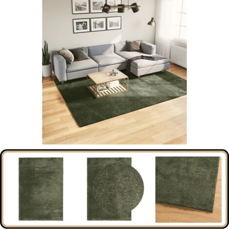 MMYAOKEN Wald Teppich 60x90cm - Waschbarer Kurzflor Teppich Für Wohnzimmer