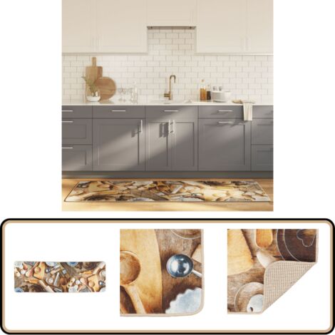 Bunter Schachbrettteppich – Waschbar, 22,9 X 30,5 Cm, Ultraflach, Retro-Look Für Wohnzimmer, Küche, Büro & Mehr
