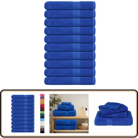 Handdoeken 2 st 100x200 cm 360 g/m² 100% katoen oranje kopen