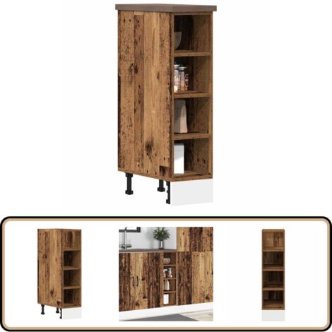 Onderkast Riga 20x44,5x81,5 cm bewerkt hout wit kopen