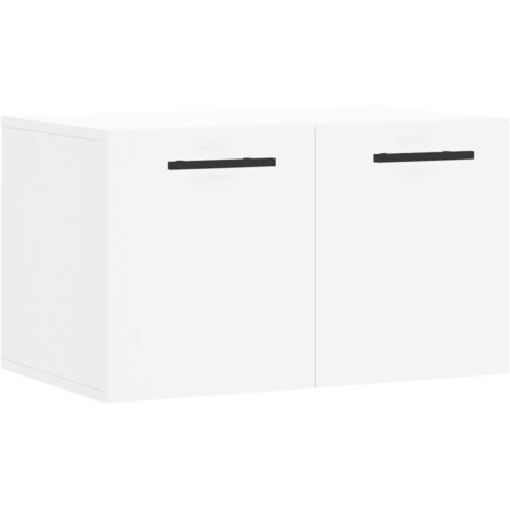 The Living Store Wandschrank Weiß 100x36,5x35 Cm Holzwerkstoff - Hängeschrank - Wandschrank