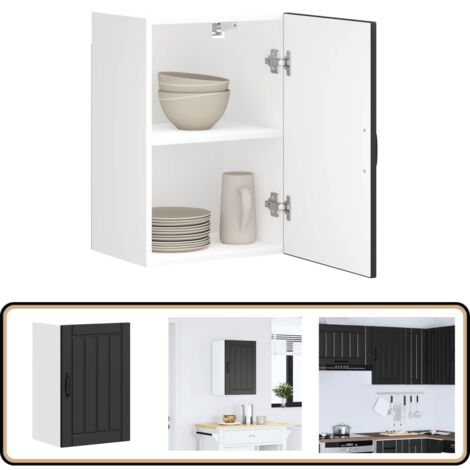 Vicco Eckunterschrank R-Line, Schwarz Hochglanz/Gol Produktbild-Vorschau 9