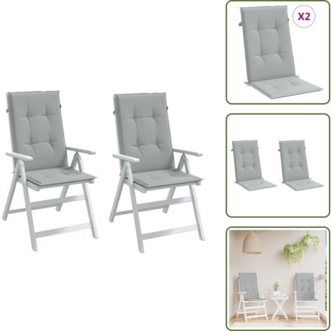 ZTGL Schaukelstuhl Hochlehner Kissen, Rutschfeste Liegen Sitzauflage, Extra Dickes Liegepolster, Waschbare Sofa Kissen, Für Garten Möbel