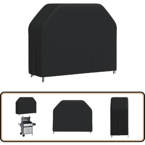 Grillabdeckung Rund Aus Oxford-Gewebe - Wetterfest Für Kugelgrills 58cm & 77cm