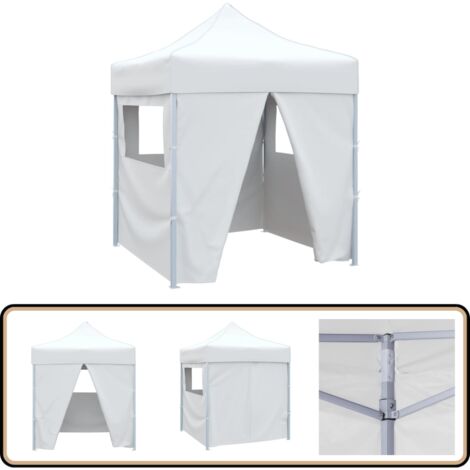 METRO Professional Partyzelt 3x4m - Mit 4 Seitenwänden & UV-Schutz | Wasserdicht Für Gewerbe