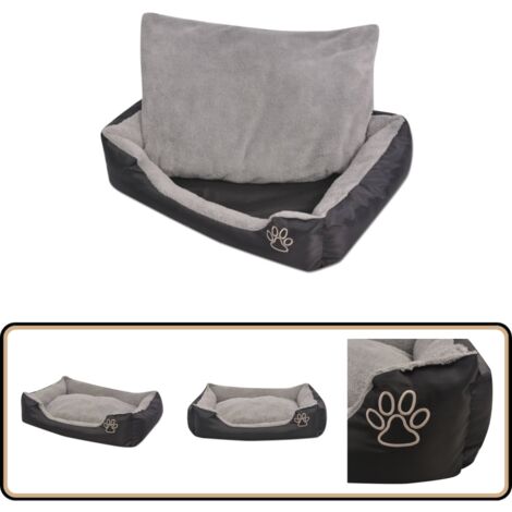 EVERGREENWEB Hundebett Mit Memory-Schaum – Größe 90x115 Cm, Waschbar, Für Große Hunde