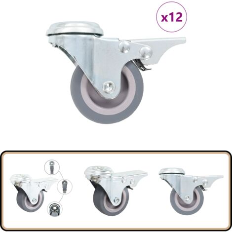 Knaack 505 Rollensatz 12,7 Cm – Industrielle Rollen Für Schwere Lasten