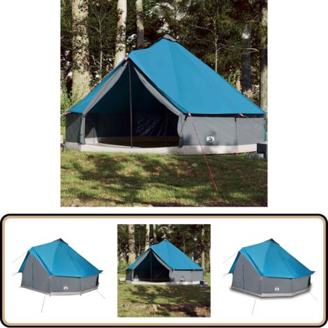 VidaXL Familienzelt 12 Personen - Wasserdichtes Campingzelt Mit Sonnendach