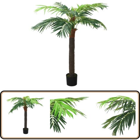 Künstliche Palme Phönix mit Topf 190 cm Grün - Künstliche Palme - Palmenbaum - Deko Palme - Kunstpflanze - Indoor Pflanzen (1/5)