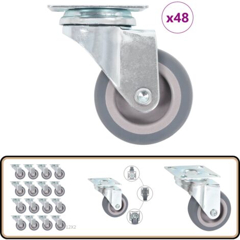 Knaack 505 Rollensatz 12,7 Cm – Industrielle Rollen Für Schwere Lasten