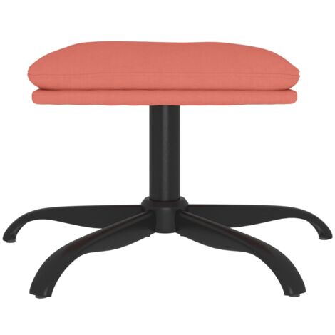 Sessel Mit Hocker Rosa Fußhocker Rosa 60x60x36 cm Samt - Samtsessel - Rosa Sessel - Hocker Mit ...