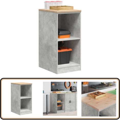 Bonusall Metall-Garagen-Schrank 183 Cm - 2 Türen, 4 Verstellbare Regale, 408 Kg Tragkraft, Schwarz