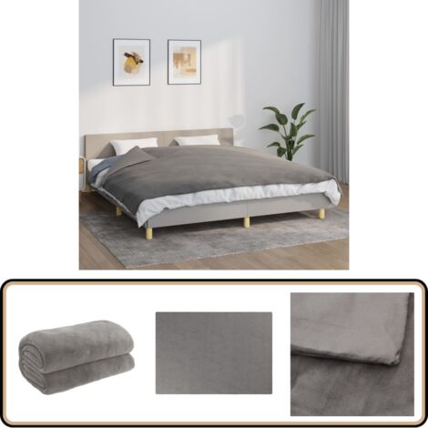 Produktbild von Einziehdecke 155 X 220 Cm Gewichtsdecke Grau 155x220 Cm 11 Kg Stoff Bettdecke Cs016c0yk