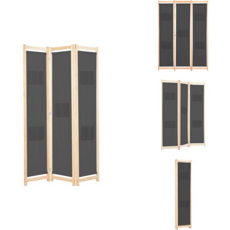 Handgeschnitzter Raumteiler Aus Mangoholz - 120x165 Cm Sichtschutz Faltbar