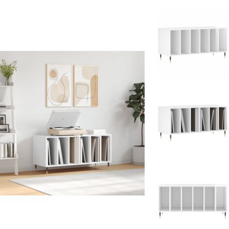 VidaXL Plattenschrank Artisan-Eiche 100x38x48cm - Vinyl Aufbewahrung Mit Stabilität