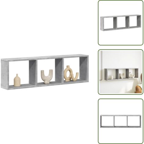 VidaXL Hängeschrank Hängeschrank Wandschrank Brau Produktbild-Vorschau 4