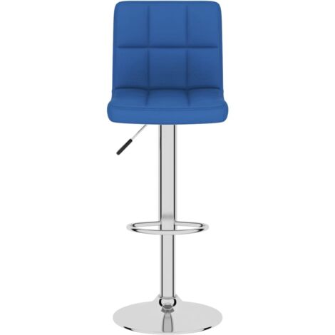 Barhocker Blau Stoff - Barhocker - Tresenhocker - Thekenhocker - Barstuhl