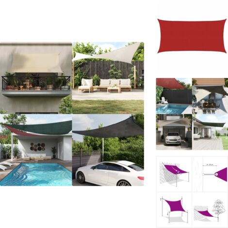 Sonnensegel 2x3,5 M Dunkelgrau – UV-Schutz Für Garten, Terrasse & Camping