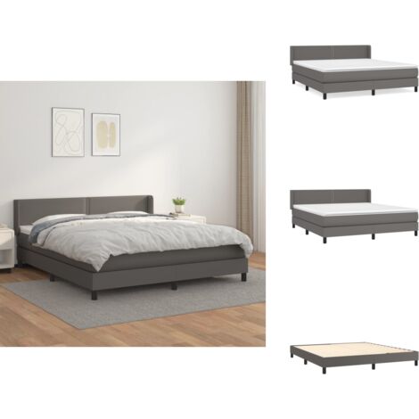 Wrappybag Bett Husse 180x200 - Bezug Für Bettrahmen In Grau