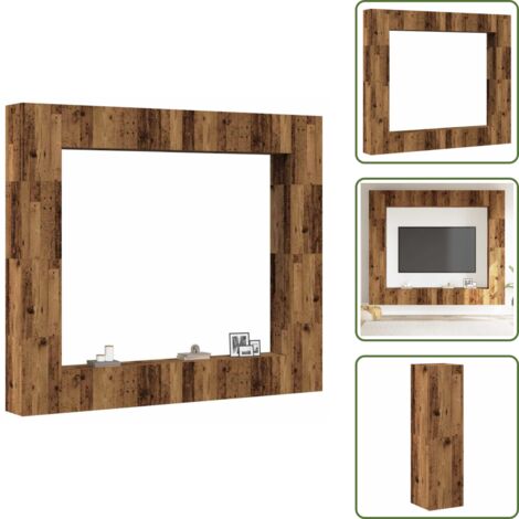 HOLZ STELE HOLZSTELE Holz Deko Ständer Home Eingang Haustür NEU