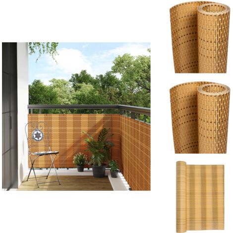 Rattan Sichtschutz Fur Balkon