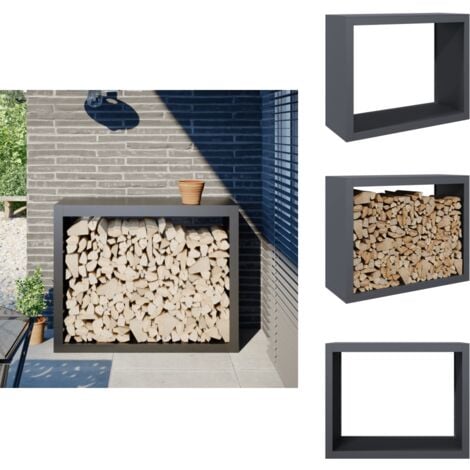 Homgoday Brennholzregal Aus Metall - Ordnung Für Dein Kaminholz