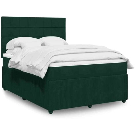 Boxspringbett 140x200 Grun
