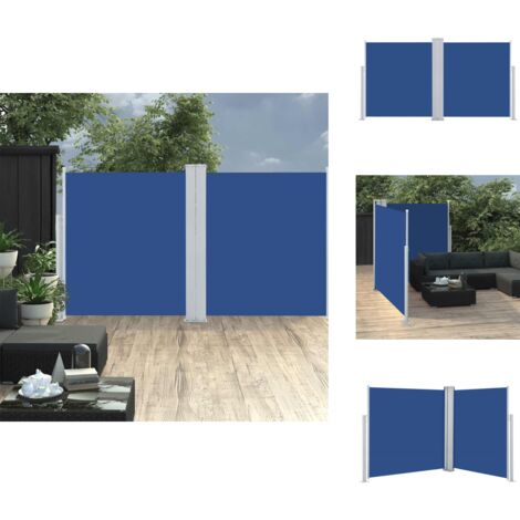 Festnight Seitenmarkise 170x600 Cm – Ausziehbarer Sichtschutz Für Balkon & Terrasse