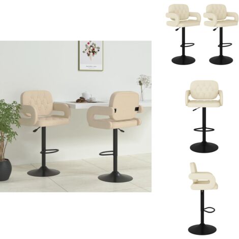 Chairus Barhocker 2er-Set Grau - Moderne Küchenhocker Mit Fußstütze