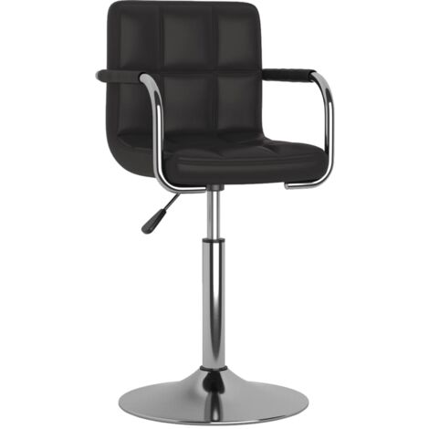 Barhocker Schwarz Kunstleder - Barhocker - Tresenhocker - Thekenhocker - Barstuhl