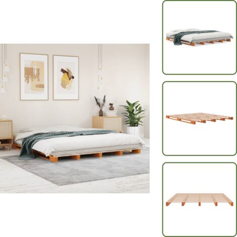 Paletten Bett 180x200