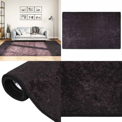 teppich-waschbar-160x230-cm-anthrazit-rutschfest-samt-teppich