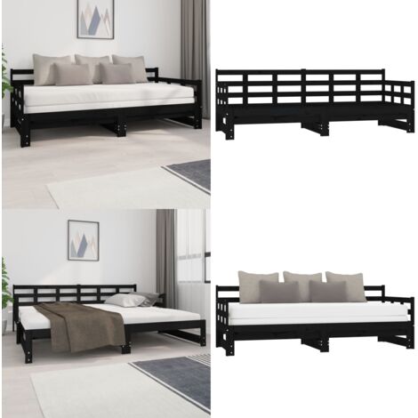 Tagesbett Ausziehbar Massivholz Kiefer Gästebett Sofa Mehrere