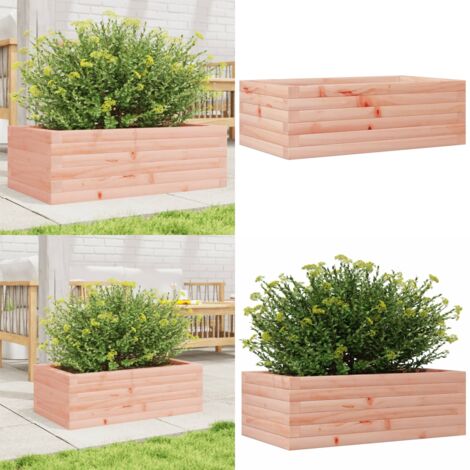 Handgefertigte Blumen-Vase Aus Bambus & Holz – Naturlook-Deko, 10x30 Cm, Ohne Deko