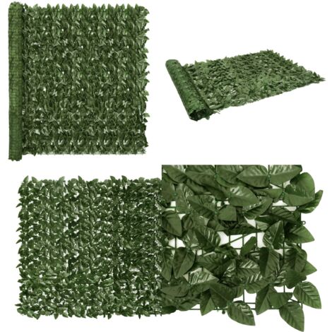 Balkon Sichtschutz 90x650cm – Dunkelgrüner Wind- & Sonnenschutz Für Garten, Pool & Terrasse, Inkl. Montagematerial