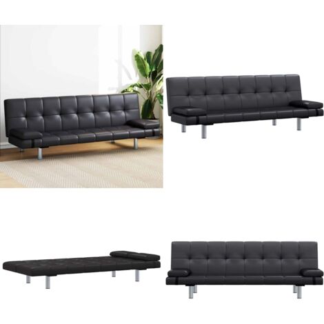 PVC Kunstleder Kissen Mit Herausnehmbarer Einlage Handarbeit Schlafsofa