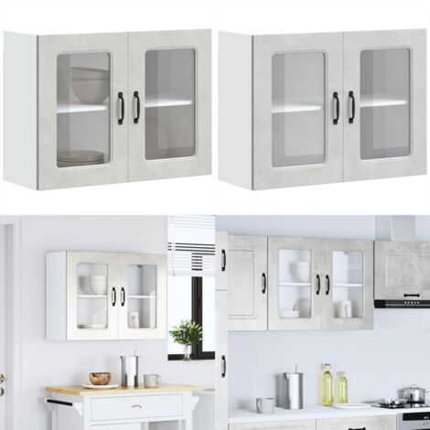 VidaXL Küchen-Hängeschrank Grau - Mehr Stauraum Für Deine Küche!