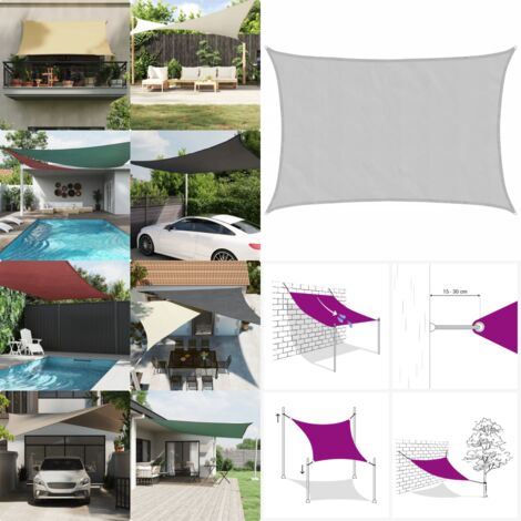 Sonnensegel 2.7x6 M Wasserdicht - UV-Schutz Segel Für Garten & Terrasse