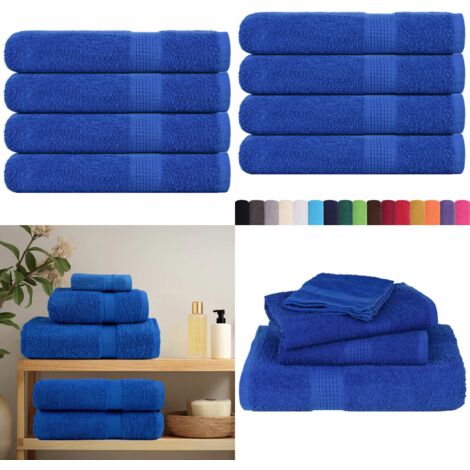 vidaXL Saunatücher 10 Stk. Apfelgrün 80x200 cm 360 g/m² 100% Baumwolle