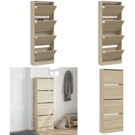 Wunderbar Schuhschrank Sonoma Eiche Bilder