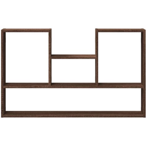 vidaXL Wandregal Braun Eichen-Optik 99x15x60 cm Holzwerkstoff